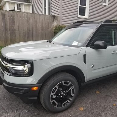 Ford Splash Guards installed! | Page 2 | 2021+ Ford Bronco Sport Forum ...